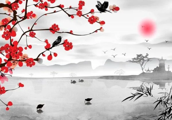 Fotobehang - Japanese Garden
