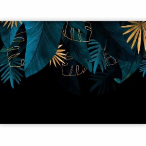 Fotobehang - Leaves Composition - Second Variant