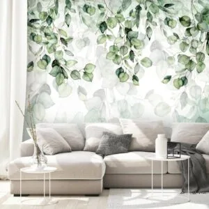 Fotobehang - Leaves Lightness
