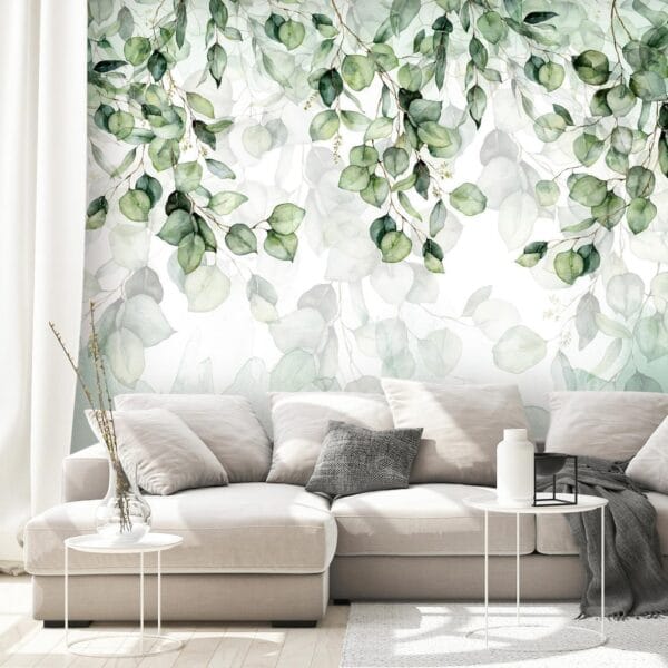 Fotobehang - Leaves Lightness