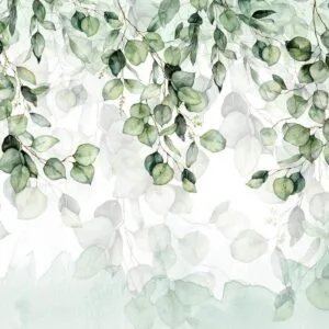 Fotobehang - Leaves Lightness