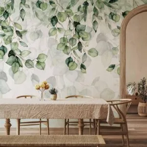 Fotobehang - Leaves Lightness
