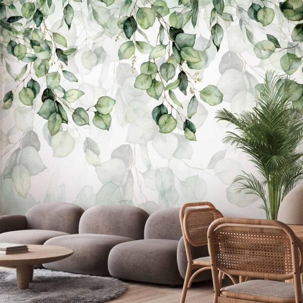 Fotobehang - Leaves Lightness
