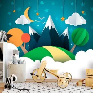 Fotobehang - Little Traveller