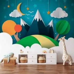 Fotobehang - Little Traveller