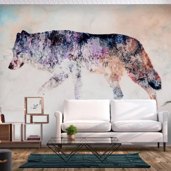 Fotobehang - Lonely Wolf
