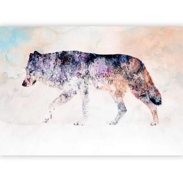 Fotobehang - Lonely Wolf