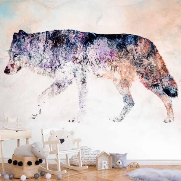 Fotobehang - Lonely Wolf