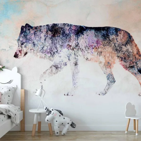 Fotobehang - Lonely Wolf
