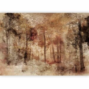 Fotobehang - Lost in the woods