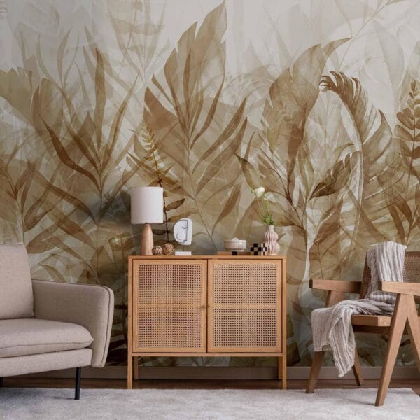 Fotobehang - Magic Grove (Brown)
