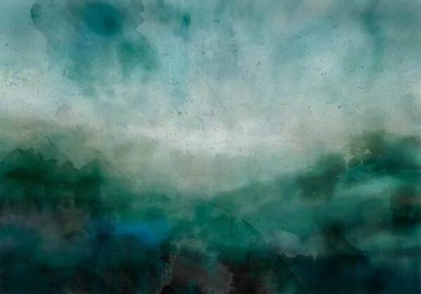 Fotobehang - Malachite Landscape