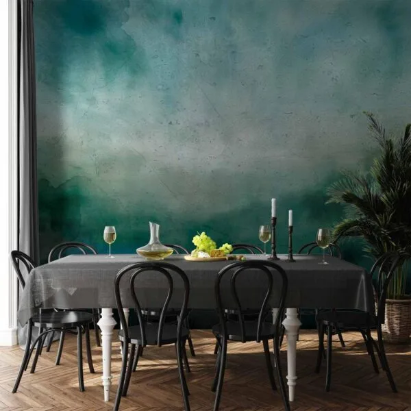 Fotobehang - Malachite Landscape