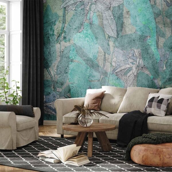 Fotobehang - Malachite Nature