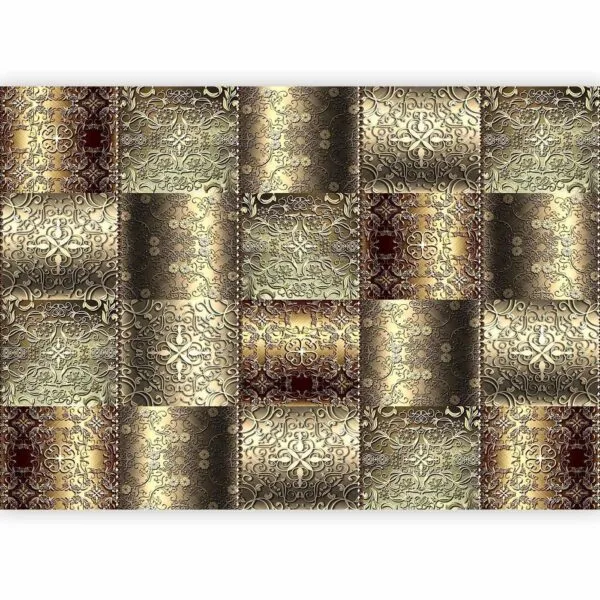 Fotobehang - Metal Plates