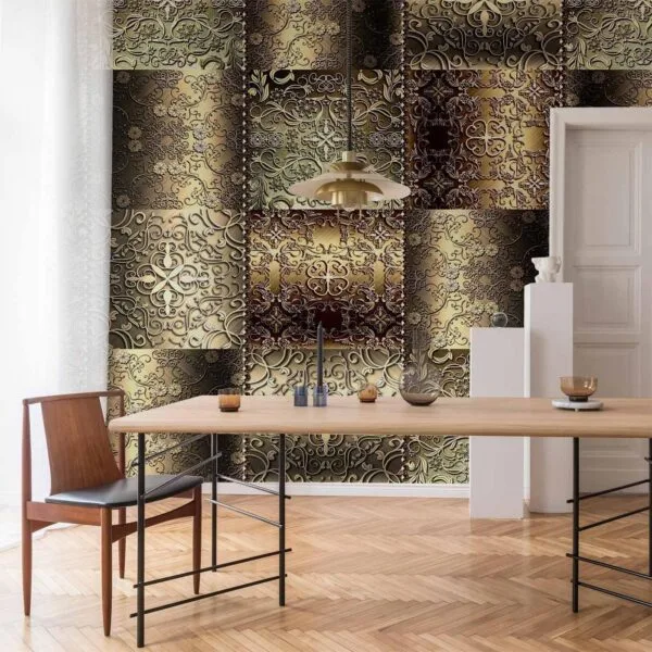 Fotobehang - Metal Plates