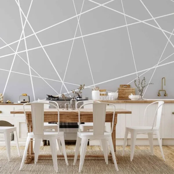 Fotobehang - Modern Cobweb