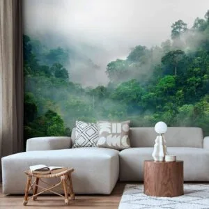 Fotobehang - Morning Fog