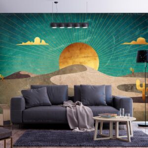 Fotobehang - Morning in the Desert