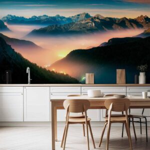 Fotobehang - Mountain Breath - Second Variant