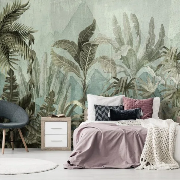 Fotobehang - Mountain Jungle