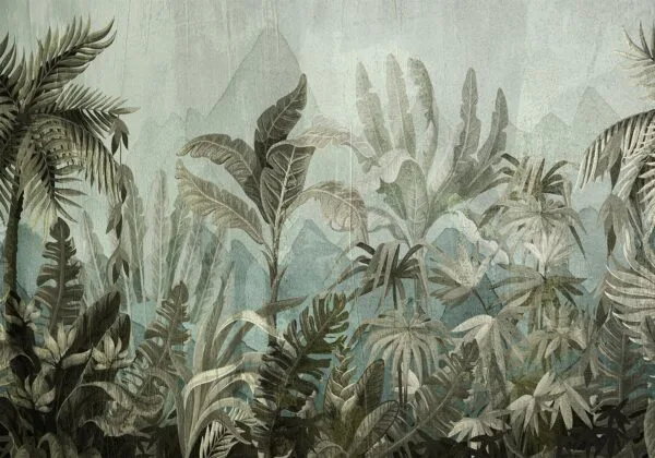 Fotobehang - Mountain Jungle
