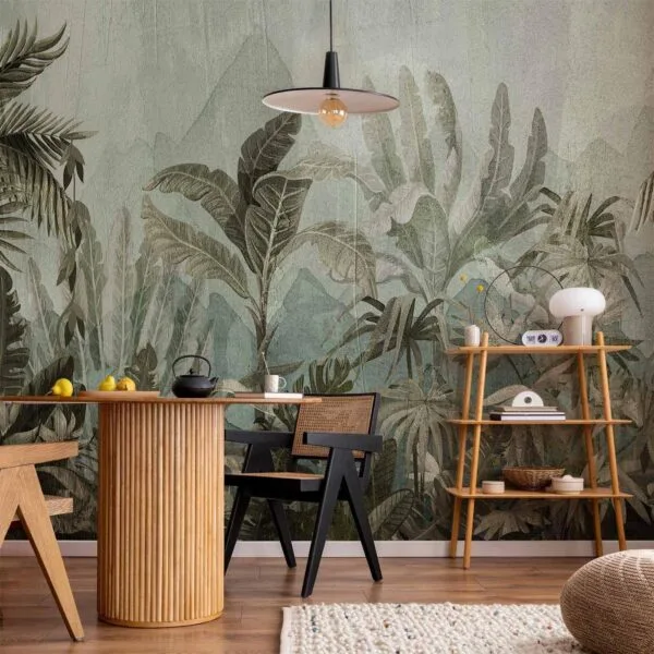 Fotobehang - Mountain Jungle