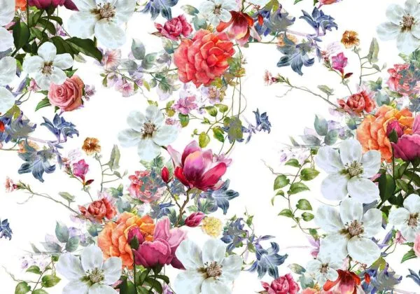 Fotobehang - Multi-Colored Bouquets