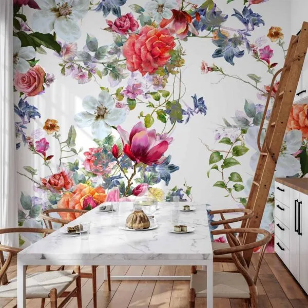 Fotobehang - Multi-Colored Bouquets