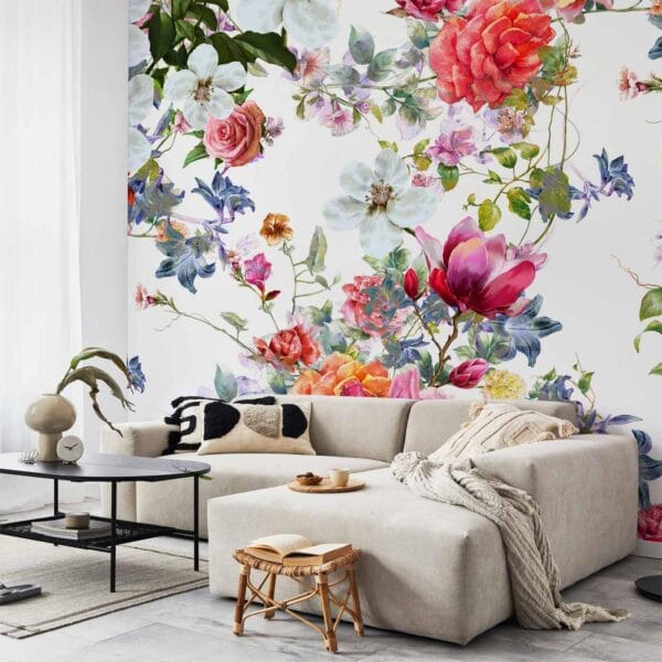 Fotobehang - Multi-Colored Bouquets