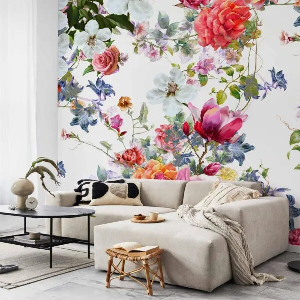 Fotobehang - Multi-Colored Bouquets