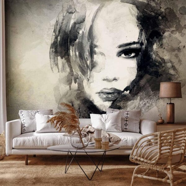 Fotobehang - Mysterious Girl