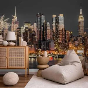Fotobehang - NYC: Twilight