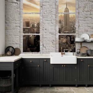 Fotobehang - New York: view from the window