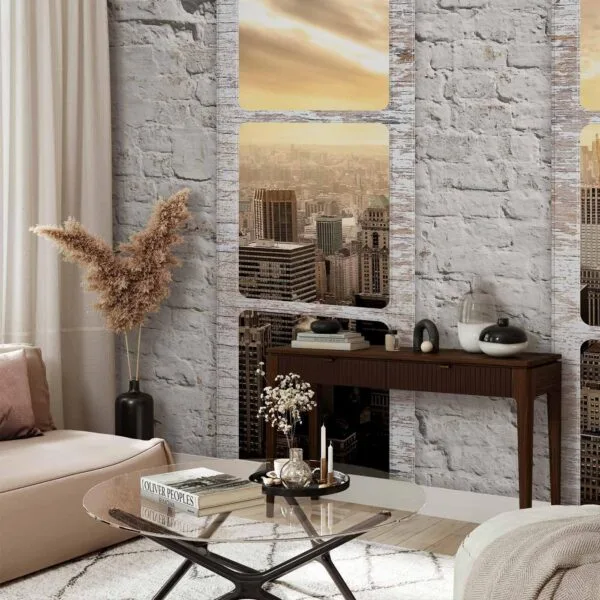 Fotobehang - New York: view from the window