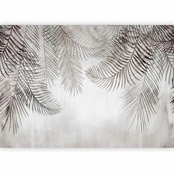 Fotobehang - Night Palm Trees