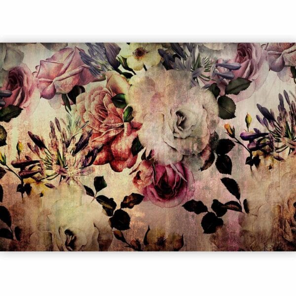 Fotobehang - Nostalgia Flowers