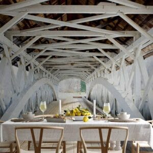 Fotobehang - Old Bridge