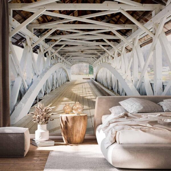 Fotobehang - Old Bridge