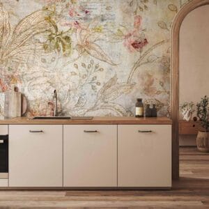 Fotobehang - Old Postcard