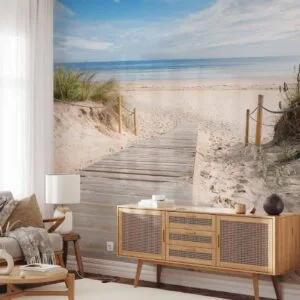 Fotobehang - On the beach