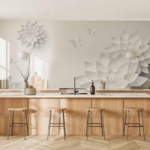 Fotobehang - Oriental Flowers