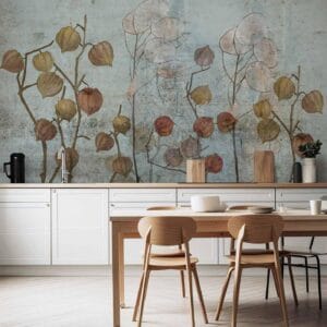 Fotobehang - Painted Lunaria