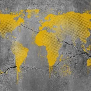 Fotobehang - Painted World