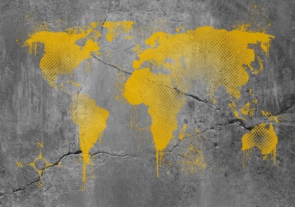 Fotobehang - Painted World
