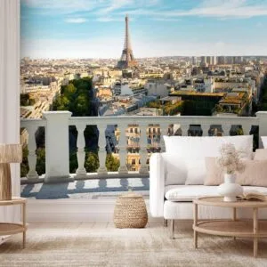 Fotobehang - Paris at noon