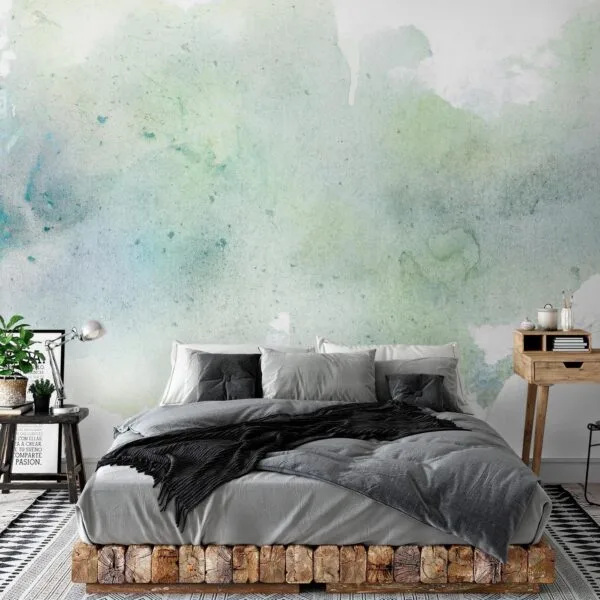Fotobehang - Pastel Mint