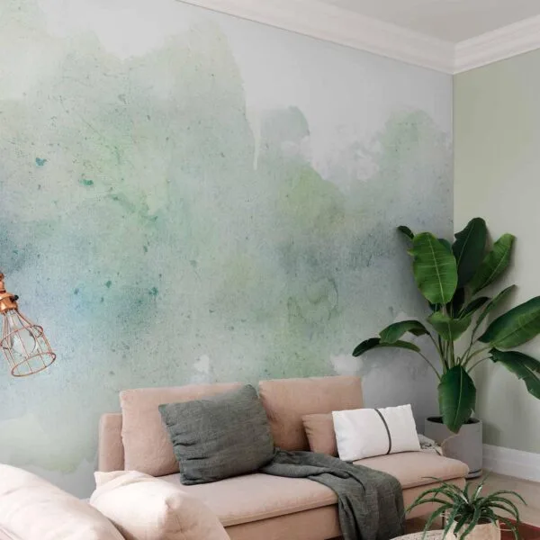 Fotobehang - Pastel Mint