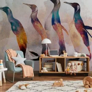 Fotobehang - Penguin Wandering