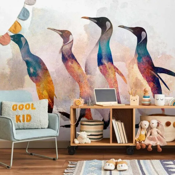 Fotobehang - Penguin Wandering